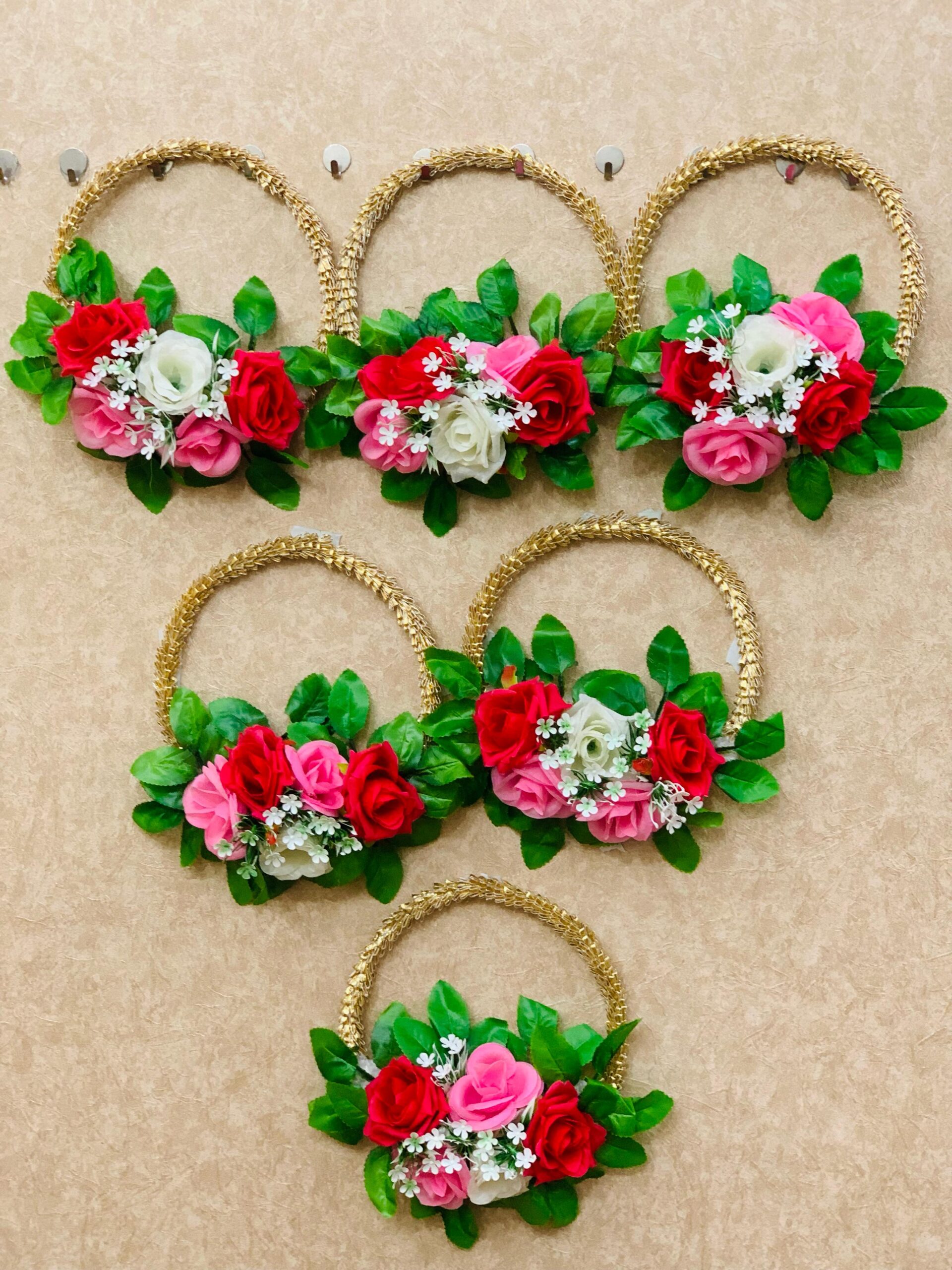 Floral Gota Rings - Image 2