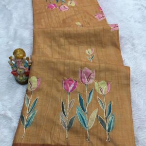 Soft Tasar silk heavy Saree